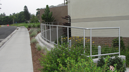 Stainless Steel Cable Railing with Aluminum Frame